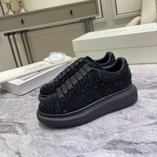 Alx McQueens Black trainers